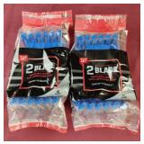 2 blade disposable razors. 2-12 ct unopened packs