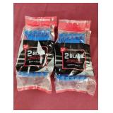 2 blade disposable razors. 2-12 ct unopened packs