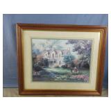 Home Interior Lee Parkinson Cottage Scene Framed