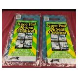 The multi-purpose knee pad & seat cushion. Set of