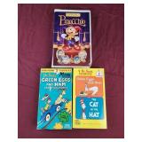 Vhs tapes, Pinocchio,  dr seuss