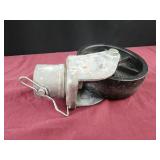 Trailer jack swivel wheel caster