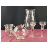 Dunbar Art Glass Roly-Poly Pitcher: Hand Painted