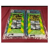 The multi-purpose knee pad & seat cushion. Set of