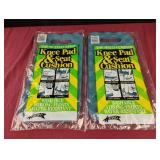 The multi-purpose knee pad & seat cushion. Set of