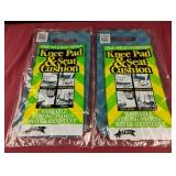 The multi-purpose knee pad & seat cushion. Set of
