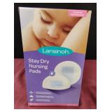 Lansinoh stay dry nursing pads. Unopened box of