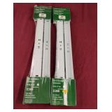 Traditional side mount slide. 16". 2 sets