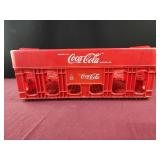 Double tier Coca Cola plastic crates