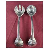 Vintage Mariposa Aluminum Clam Sea Shell Salad