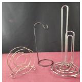 Paper towel and napkin holder, banana holder