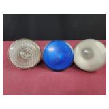 Floodlights, spotlight, blue and clear, they work