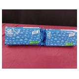 Equate premoisoined soft wipes 4-80 ct packs.