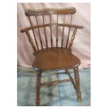 Wood dining room chair