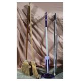 Brooms, swiffer, broom handle