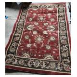 5x7 rug burgundy