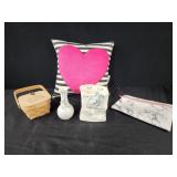 ENESCO CERAMIC CAT PLANTER ,Mini ceramic vase