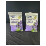 Two 3lb bags Equate Epsom Salt soothing lavender