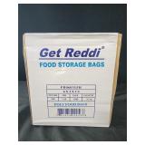 1000 Food storage bags Get Reddi 6x3x15