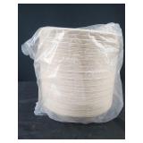 Fiber bowls 7.5" diameter with plastic lids