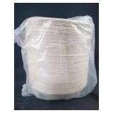 Fiber bowls 7.5" diameter with plastic lids