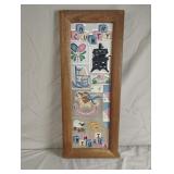 Tin punch Country Memories wall decor 20 x 8