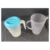 Plastic drink pitchers