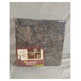Quartet dark cork tiles. 12 x 12. Total of 4