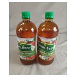 White House Apple Cider Vinegar. 2-32 fl. oz
