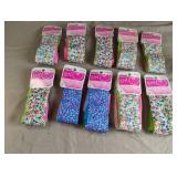 Scunci girl hair bands. 10-3 pc packs