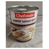 Chef-mate Country Sausage Gravy. 6 lb 9 oz. Exp