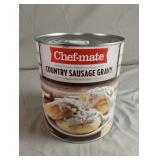 Chef-mate Country Sausage Gravy. 6 lb 9 oz. Exp