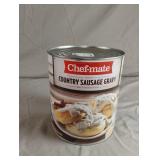 Chef-mate Country Sausage Gravy. 6 lb 9 oz. Exp