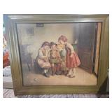 36x31 EDMUND ADLER THE SINGERS REWARD WALL ART