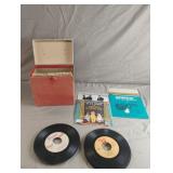 Vintage 45s including Neil Diamond, Flip Wilson