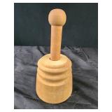 Butter mold vintage wooden butter press