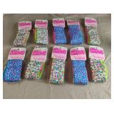 Scunci girl hair bands. 10-3 pc packs