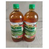 White House Apple Cider Vinegar. 2-32 fl. oz