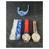 Fashion watches and extra bands