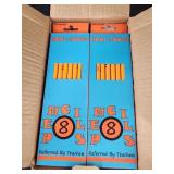 12 packs 8 each pencils #2