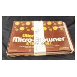 Litton micro browner steak grill microwave dish