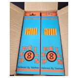 12 packs of 8 each Pencils #2