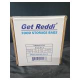 1000 Food storage bags Get Reddi 6x3x15