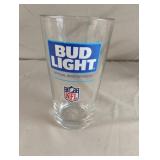 Bud Light NFL drinking glass
