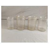 Vintage jelly jars