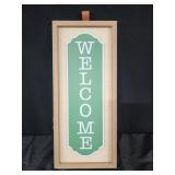 6x14 Welcome sign