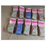 Scunci girl hair bands. 10-3 pc packs