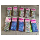 Scunci girl hair bands. 10-3 pc packs