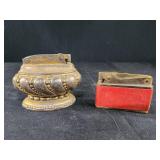 Vintage Ronson Crown Silver Plated Table Lighter,