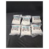 Six packs of 100 ct coffee filters